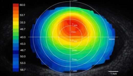 CASIA2の角膜トポグラフィー解析とは？前面・後面・前後面マップの違いと出力パラメータを解説