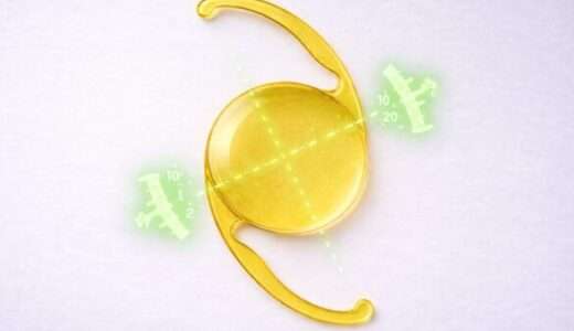 PODEYE TORICとは？ダブルCループ設計の単焦点トーリック眼内レンズを解説