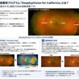 眼撮影装置用プログラム「DeepEyeVision for California」とは?超広角眼底カメラに追加できるAI診断支援ソフト